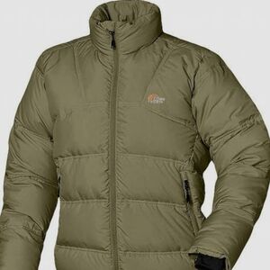 LOWE ALPINE GREEN PUFFER JACKET SIZE SMALL